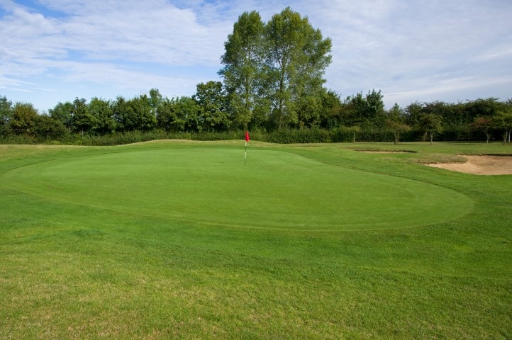 Course Hole 1, Brett Vale Golf course Suffolk