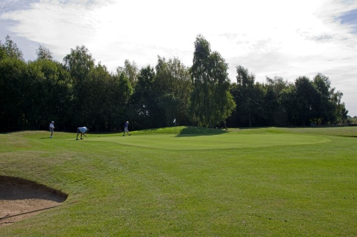 Course Hole 14, Brett Vale Golf course Suffolk