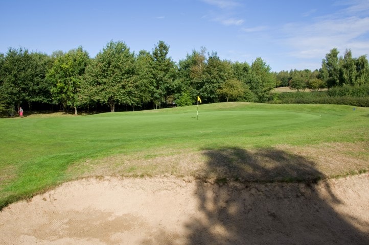 Course Hole 16, Brett Vale Golf course Suffolk