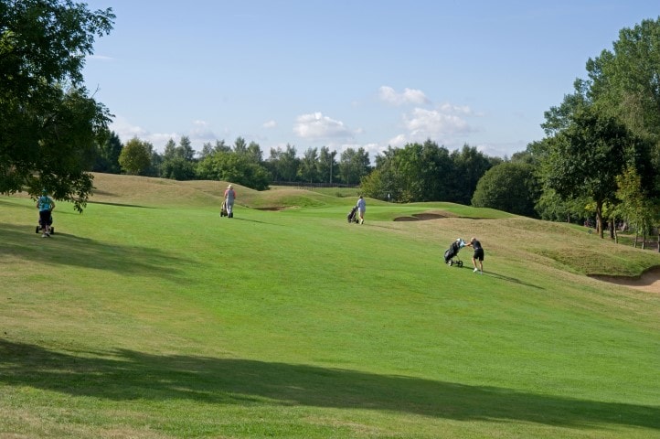 Course Hole 3, Brett Vale Golf course Suffolk