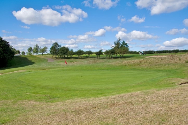 Course Hole 6, Brett Vale Golf course Suffolk